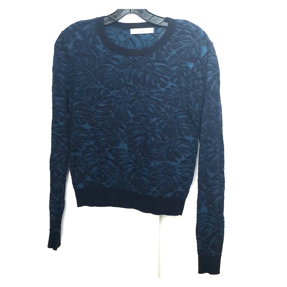 Zara blue sweater